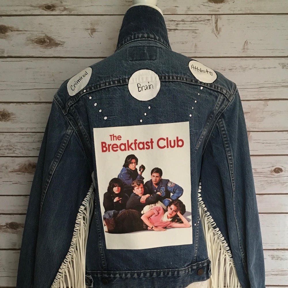 Custom vintage Levi Fringe jacket